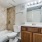 Spacious, well-lit bathroom