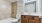 Spacious, well-lit bathroom